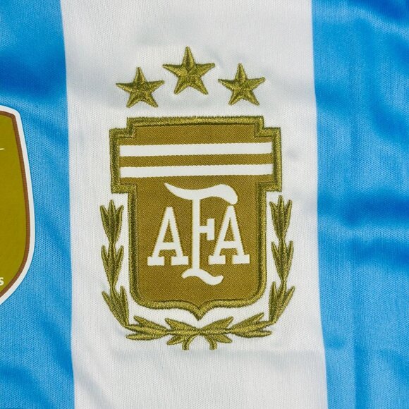 Adidas Copa America 2024 Lionel Messi #10 Argentina Home Jersey All Patches - Picture 4 of 13